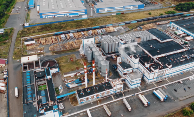 Один із заводів компанії «Балтика» в РФ