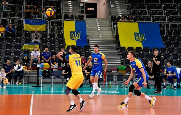 Мужская сборная Украины пробилась в финал Золотой Евролиги по волейболу