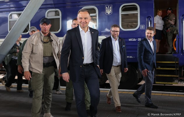 Президент Польщі прибув до столиці України