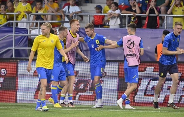 Франция – Украина 1:3: обзор и видео голов матча 1/4 финала молодежного Евро-2023