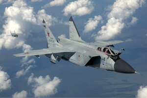 На Дальнем Востоке России упал истребитель МиГ-31