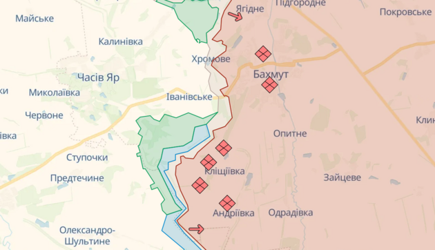 Силы обороны закрепляются на новых позициях в районе Клещиевки — ГШ
