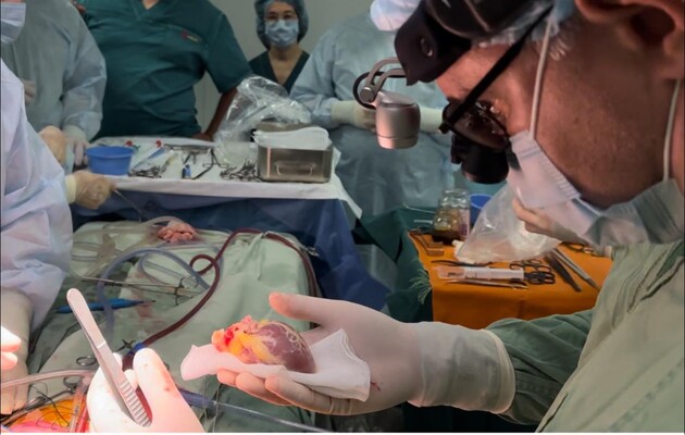 В Україні вперше провели трансплантацію серця шестирічній дитині