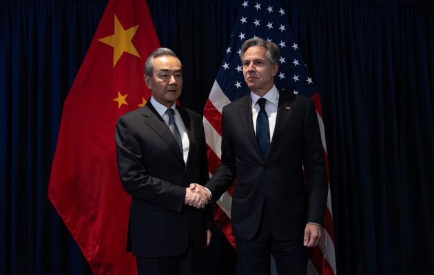 Блінкен зустрівся з головним дипломатом Китаю