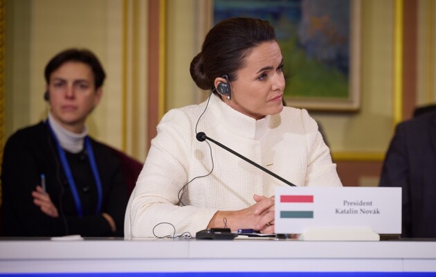 Президент Венгрии Каталин Новак примет участие в заседании Крымской платформы