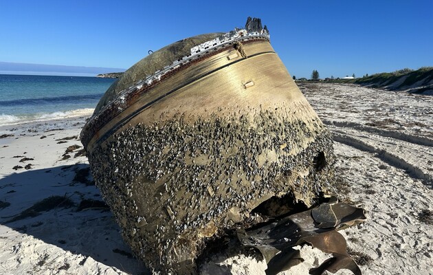 На побережье Австралии нашли фрагмент ракеты-носителя