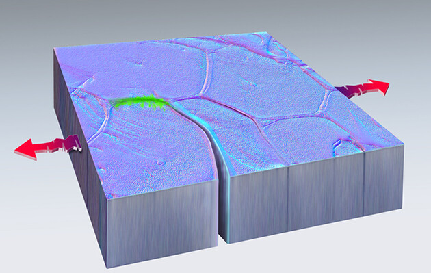 Металл смог "исцелить" сам себя