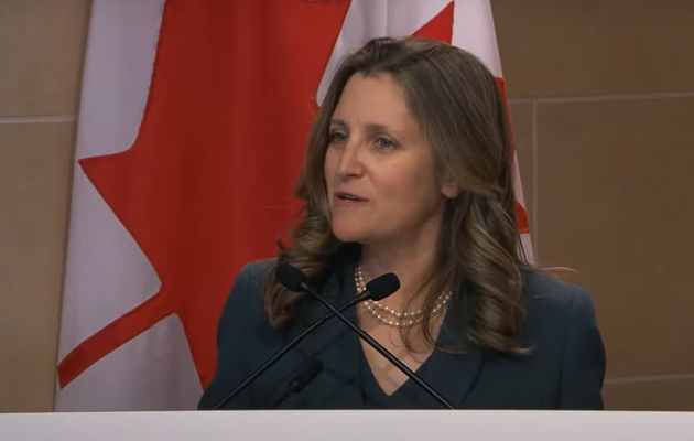Вице-премьер-министр Канады поделилась своим самым большим страхом в отношении войны РФ против Украины