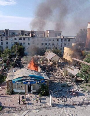 В оккупированных Олешках уничтожили дом гауляйтера Журавка – СМИ