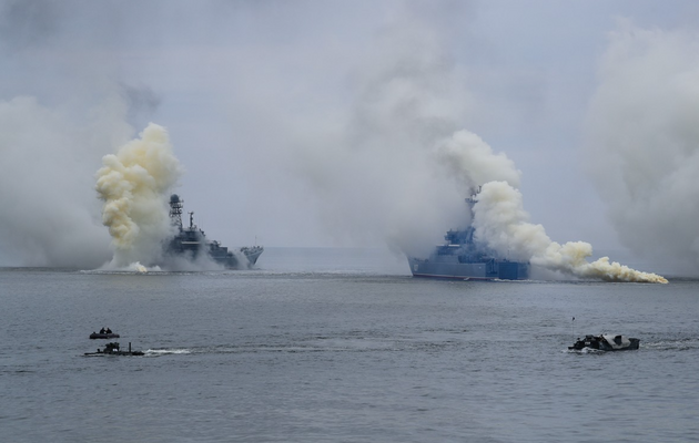 Войска РФ тренируются блокировать районы в Черном море и уничтожать корабли – Military Media Center