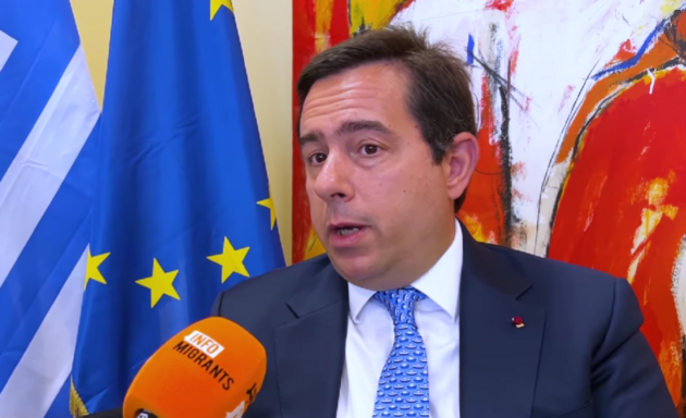 Уже бывший министр гражданской обороны Греции Нотис Митарачи