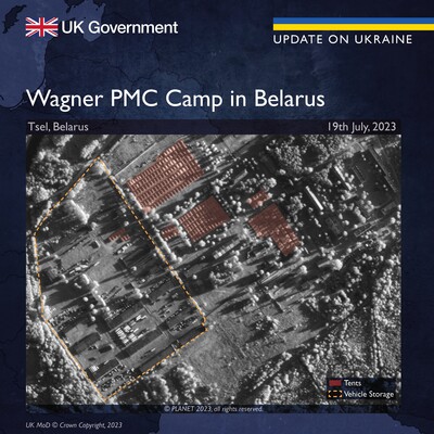 Вагнерівців до Білорусі перекидають без важкої техніки — британська розвідка
