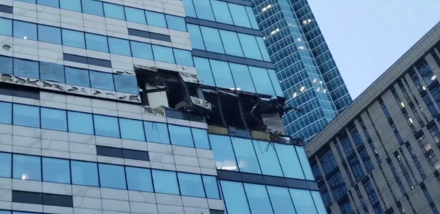 Беспилотники снова атаковали башню Москва-Сити — РосСМИ сообщают о попадании