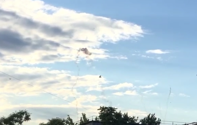 Иллюстративное фото из прошлых "прилетов" по в.о. Бердянске