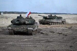 Польша начинает переброску больших колонн военной техники