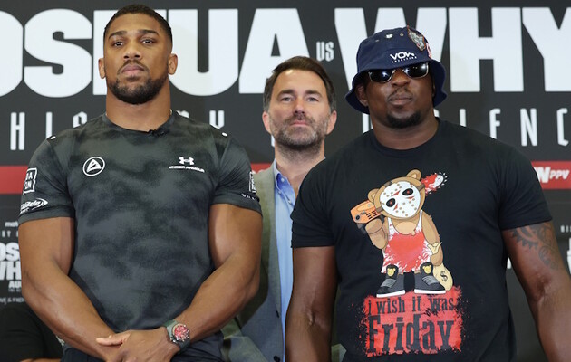 Энтони Джошуа и Диллиан Уайт