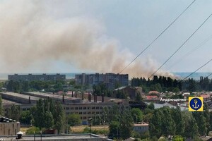 В Бердянске сегодня раздавались взрывы. Местные жители сообщают о пожаре