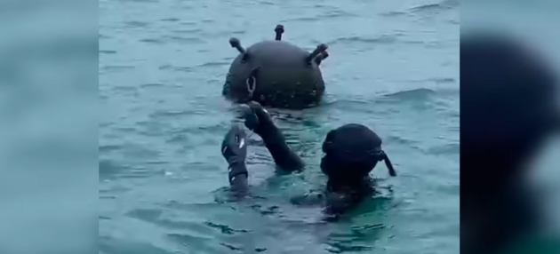 Морська міна, фото ілюстративне