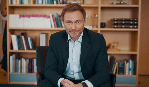 Міністр фінансів Німеччини Крістіан Лінднер