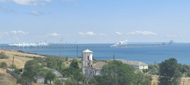 Керченский мост не работает на полную мощность — ВСУ