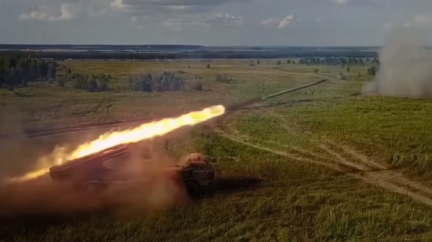 Робота РСЗВ «Торнадо-С»