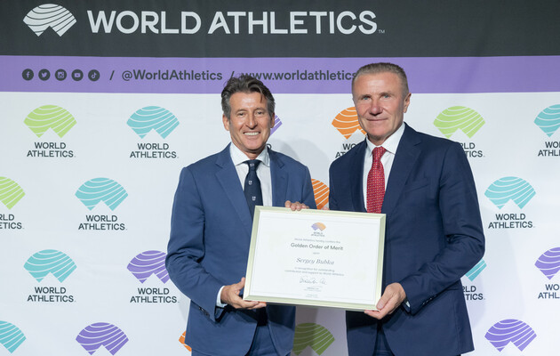 Бубка отримав довічне членство та нагороду за заслуги від World Athletics