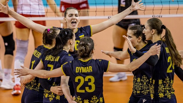 Україна здобула першу перемогу на жіночому чемпіонаті Європи з волейболу