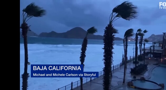 Тропічний шторм «Хіларі» сколихнув всю Каліфорнію 