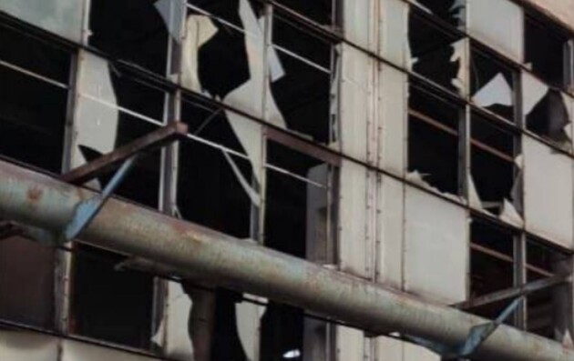 Фото иллюстративное, фиксация предыдущих ударов по городу