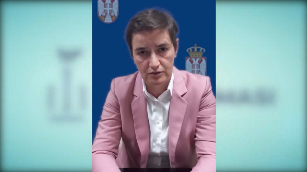 Премьер-министр Сербии Ана Брнабич