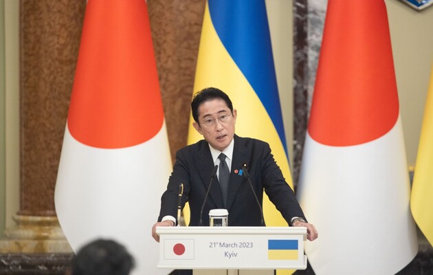 Кишида: Украина получит от Японии помощь в размере до 7 миллиардов долларов