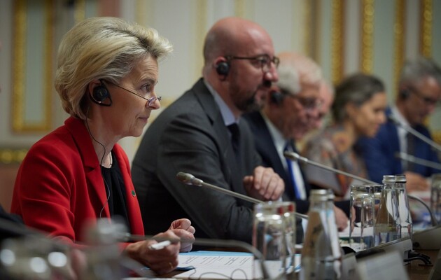 Урсула фон дер Ляен и Шарль Мишель