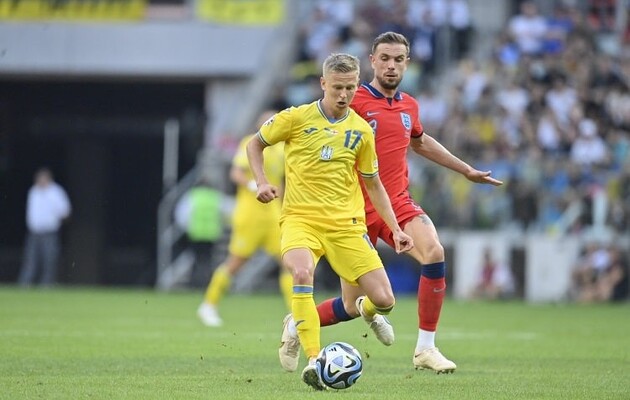Украина сыграла вничью с Англией в квалификации Евро-2024