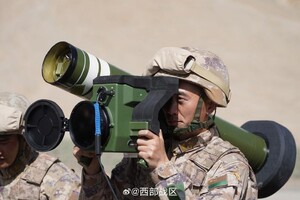 В Китае показали собственную копию ПТРК Javelin