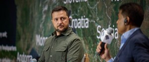 Зеленський попередив захід про непередбачувану реакцію біженців на припинення допомоги Україні