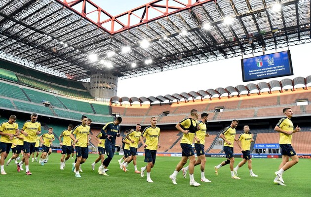 Италия – Украина: команды назвали стартовые составы на матч квалификации Евро-2024