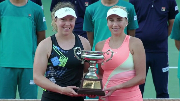 Українська тенісистка стала чемпіонкою парного турніру WTA у Японії