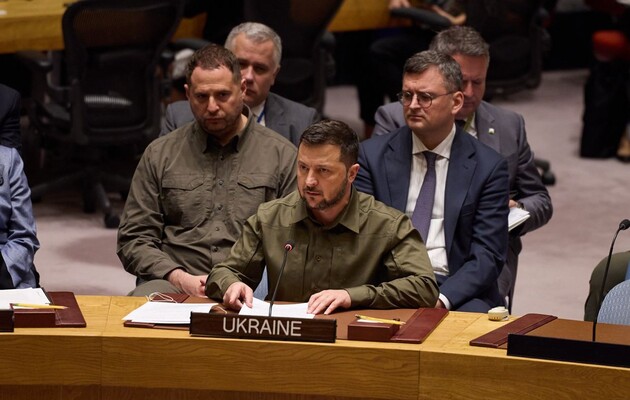Зеленський в Радбезі ООН назвав кроки для настання миру в Україні