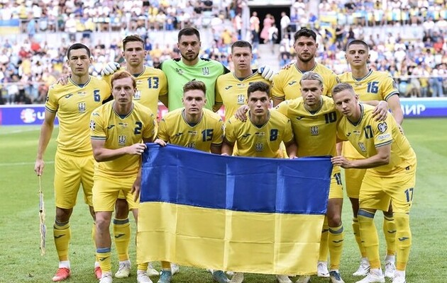 Сборная Украины сохранила свои позиции в рейтинге ФИФА