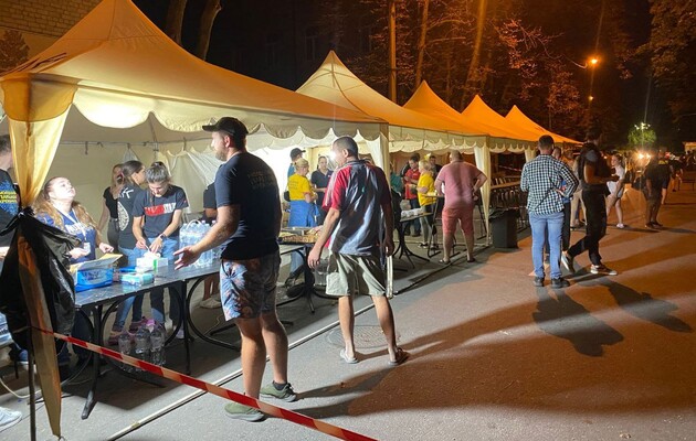 Гуманитарный штаб в Кременчуге