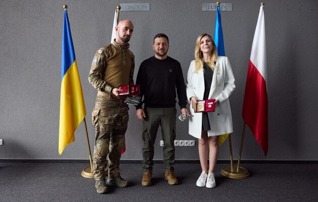 Зеленський відзначив польських волонтерів державними нагородами