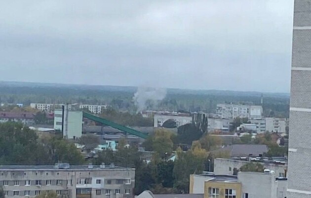 Дрон атакував дизельний завод у Брянську, там виникла пожежа – росЗМІ