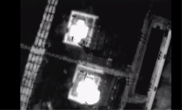 Украинский дрон ударил по подстанции в Курской области: Видео от СБУ