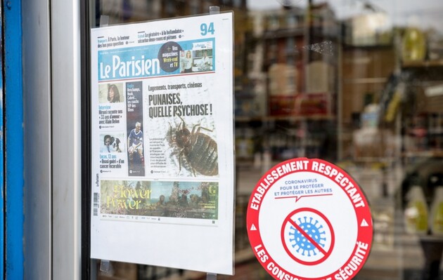 У Франції – паніка через нашестя клопів. Уряд розробляє план боротьби з паразитами