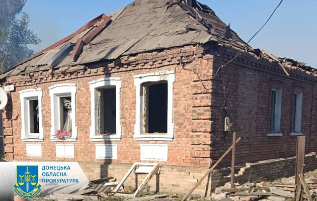 Войска РФ нанесли удары по Донецкой области: есть разрушение и раненый
