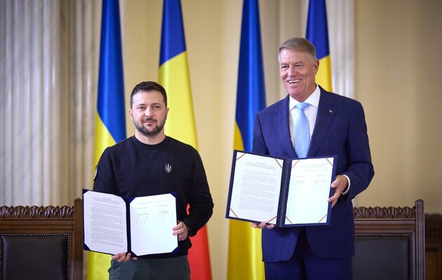 Украина и Румыния подписали декларацию о безопасности и экономическом сотрудничестве