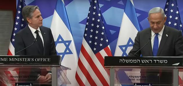 Блінкен зустрівся з Нетаньягу в Тель-Авіві, запевнив у підтримці з боку США