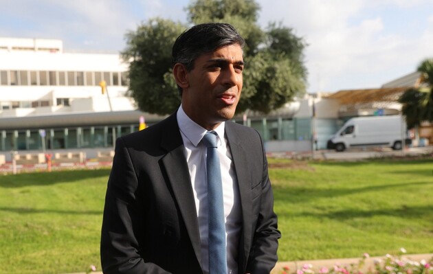 Ріші Сунак в Тель-Авіві