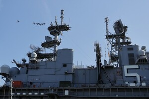 Корабель США збив три ракети, випущені з Ємену потенційно в напрямку Ізраїлю