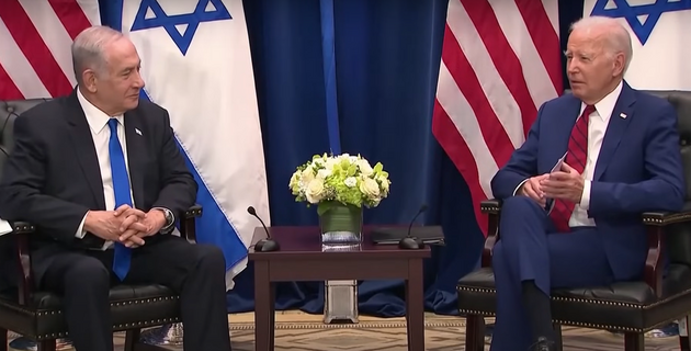 Байден обсудил с Нетаньяху планы по дополнительному развертыванию военных сил США в регионе